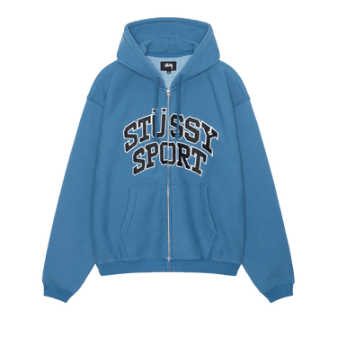 Blue stussy hoodie online
