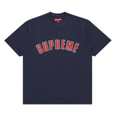 Buy Supreme Cracked Arc Short-Sleeve Top 'Navy' - SS24KN41