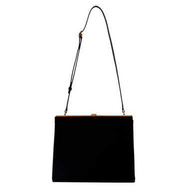 ショルダーバッグ・ポシェット SAINT LAURENT BLACK LEATHER LE ANNE-MARIE SHOULDER BAG Saint Laurent Le-Anne Marie Small Shoulder Bag - Noir