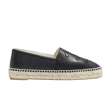 Chanel shoes espadrilles black new arrivals