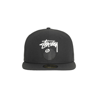Buy Stussy New Era 59Fifty 8 Ball Stock 'Black' - 1311129 BLAC | GOAT