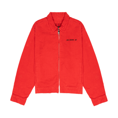 PURPLE BRAND Cord Flannel Lined Jacket 'Red'