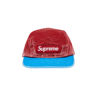 Achetez des Supreme Pigment 2-Tone Camp Cap 'Red' - SS24H26 RED