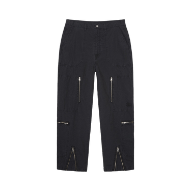 Buy Stussy Pigment Dyed Ripstop Flight Pants 'Black