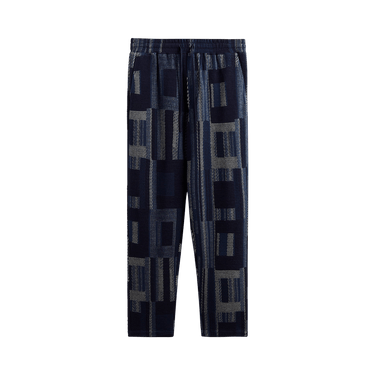 Kith Geometric Knit Elmhurst Pant 'Nocturnal'