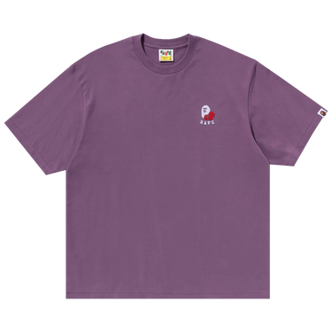 BAPE Ape Head 2 Point Relaxed Fit Tee 'Purple'