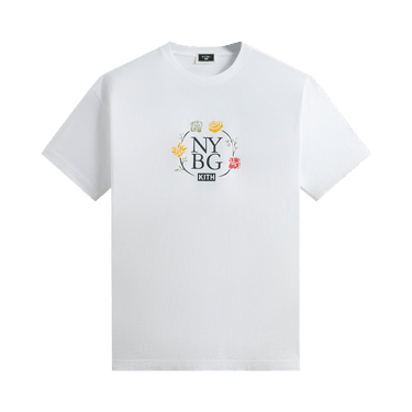 ★24SS★Kith for New York Botanical Garden Logo Vintage Tee Kith x New York Botanical Garden Logo Vintage Tee White