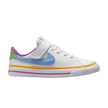 Nike Court Legacy Lift PS 'White Multi-Color'