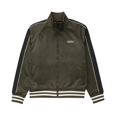 PURPLE BRAND Poly Tricot Track Jacket 'Green'