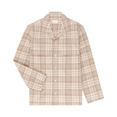 Buy Aimé Leon Dore Lightweight Patterned Leisure Shirt 'Grey