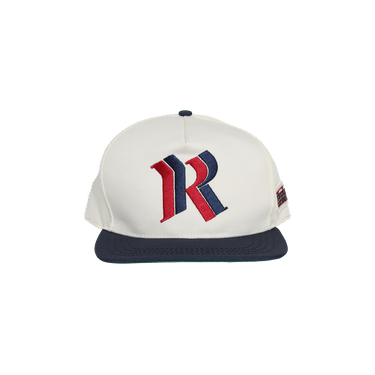Rhude Double-R Hat 'Cream/Navy'