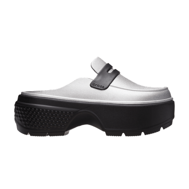 Crocs Stomp Loafer 'Silver Black'