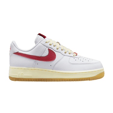 Buy Wmns Air Force 1 07 Summit White University Red FN3493 100 GOAT