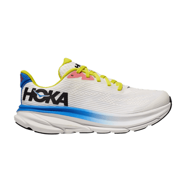 HOKA Clifton 9 Kids 'Blanc De Blanc Virtual Blue'