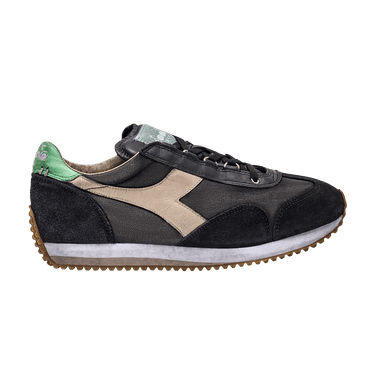 Diadora Equipe H Dirty Stone Wash Evo 'Black Grey Cobblestone'