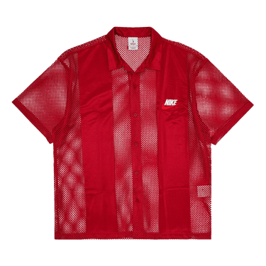 Buy Supreme x Nike Mesh Short-Sleeve Shirt 'Red' - SS24S1