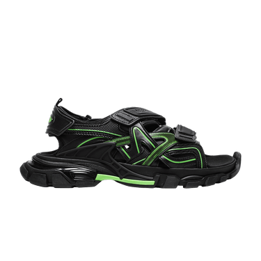 Balenciaga Track Sandal 'Black Fluo Green'