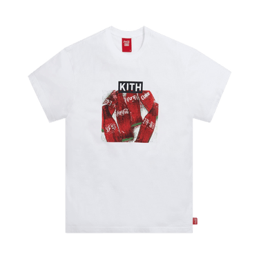 ☆ KITH x COCA-COLA ‘Balloon’ vintage tee コラボTシャツ ☆ Kith X Coca-Cola Coke Vintage White Tee T-Shirt - New Size S