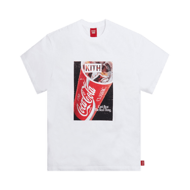 Buy Kith x Coca-Cola Soft Drink Vintage Tee 'White' - KH3869