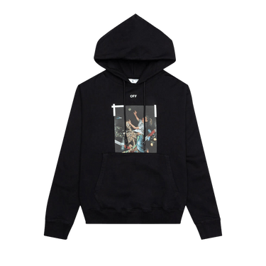Buy Off-White Pascal Print Slim Hoodie 'Black/White