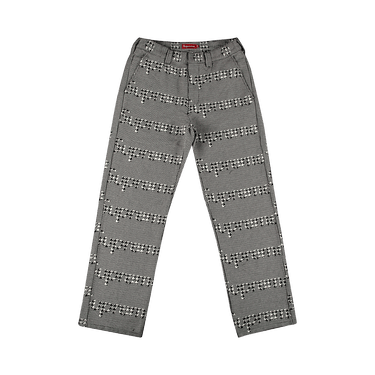 Size 30 Supreme Work Pant 'Brown Houndstooth'