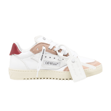 Buy Off-White Wmns 5.0 Low 'White Blush Pink Brick Red