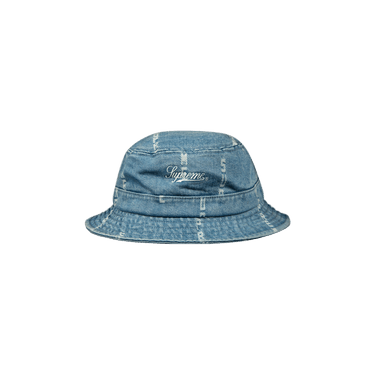 Buy Supreme Logo Stripe Jacquard Denim Crusher 'Blue' - FW20H86 BLUE | GOAT