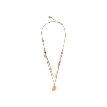 LEMAIRE エスタンフヘンタントネックレス JW0019LO036 YE575 Buy Lemaire Estampe Necklace 'Old Gold' - JW0019 LO036 YE575