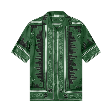 Off-White Bandana Bowling Shirt 'Multicolor'