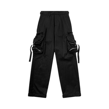 Buy Off-White Zip Cot Cargo Pant 'Black' - OMCF041C99FAB0011000 | GOAT