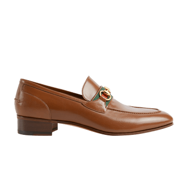 Buy Gucci Horsebit Web-Stripe Loafer 'Brown' - 655579 0G0P0 2870 | GOAT IT