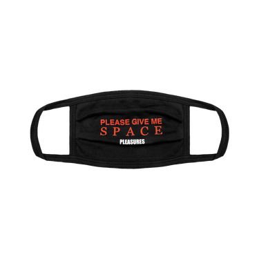 Pleasures Space Face Mask 'Black'