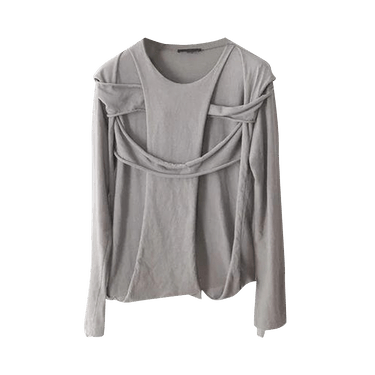 Buy Vintage Helmut Lang Bondage Top 'Grey' - 0600 WSS040107BT GREY