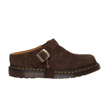 Dr. Martens Isham Desert Oasis Suede Mule 'Dark Brown'