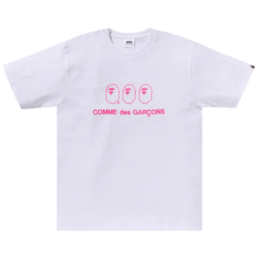 Buy BAPE x Comme des Garçons Osaka Tee #1 'White' - 1K23 110 906