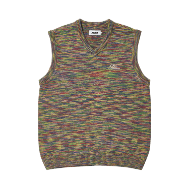 Buy Palace Space Knit Vest 'Multicolor' - P26KW022 | GOAT AE
