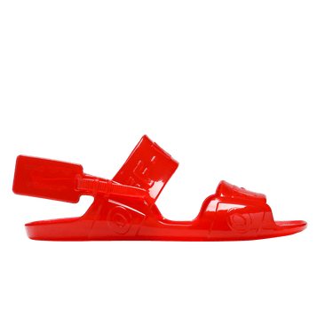 Off white jelly sandals green online