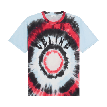 CELINE｜SHORT-SLEEVED ROUND NECK T-SHIRTS (2X65M871W 01R Buy CELINE Loose Tie-Dye T-Shirt 'Off White/Red/Black