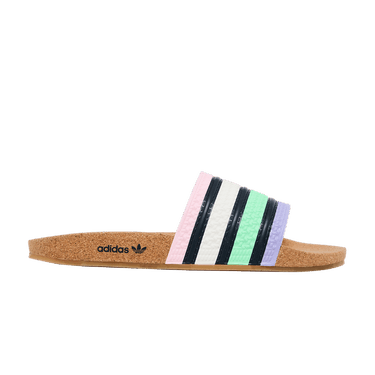 adidas Adilette Slide 'Cork - Pulse Mint Legend Ink'