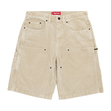 Buy Supreme Washed Corduroy Double Knee Painter Short 'Tan