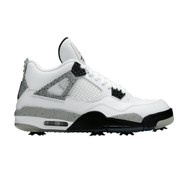 シューズ(男性用) Jordan 4 Retro Golf White Cement Jordan Jordan 4 Golf 