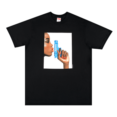 Buy Supreme Water Pistol Tee 'Black' - SS21T13 BLACK | GOAT