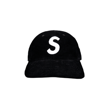 Buy Supreme Fine Wale Corduroy S Logo 6-Panel 'Black' - SS21H17