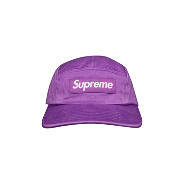Buy Supreme Washed Chino Twill Camp Cap 'Light Purple