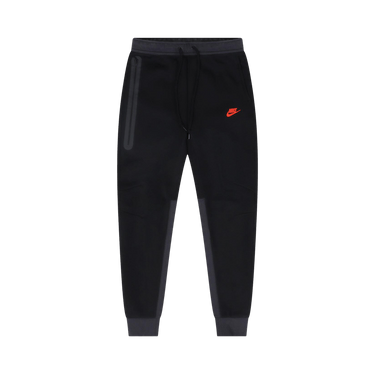 Nike Sportswear Tech Fleece Sweatpants 'Black/Dark Smoke Grey/Light Crimson'