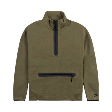 Nike Sportswear Tech Fleece 1/2 Zip Sweatshirt 'Medium Olive/Black'