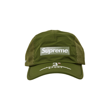 Buy Supreme Mesh Side Panel Camp Cap 'Olive' - SS24H62 OLIVE | GOAT