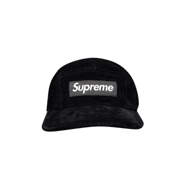 Buy Supreme Fine Wale Corduroy Camp Cap 'Black' - SS21H62 BLACK
