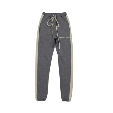 Buy Fear of God Essentials Side Stripe Sweatpants Grey 0130 25050 0036 004 GOAT