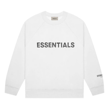 Buy Fear of God Essentials Crewneck Sweatshirt 'White